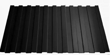 Профнастил С-8 1200/1150 мм 0.4 RAL 9005 черный